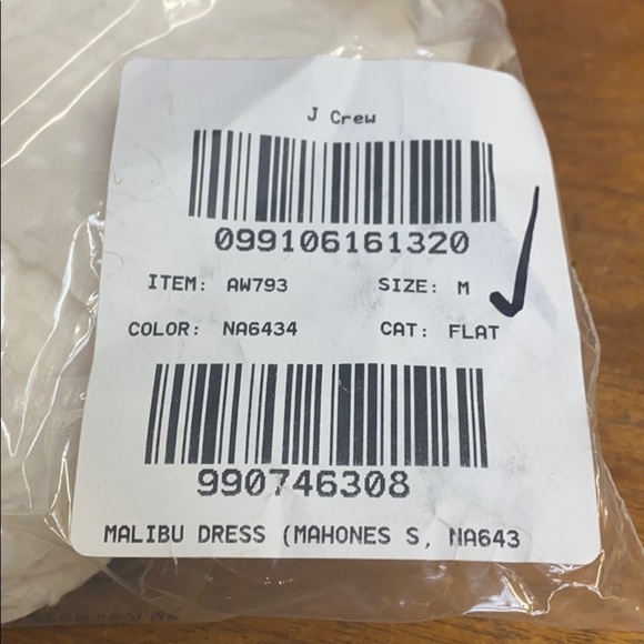 Jcrew Tiered midi dress in striped clip dot AW793 - Picture 2 of 3